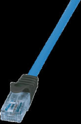 LogiLink Prémium patch kábel, Cat. 6A, U/UTP, 10G/PoE/HDBT, kék, 5 m (CPP005)