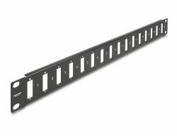 Delock 19 panel adapterhez csavaros csatlakozással, 16 portos fekete (66077)