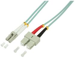LogiLink Fibre Patch Cord OM3 LC-SC 5, 0m Duplex (FP3LS05)