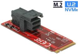 Delock Adapter M. 2 M nyílás > SFF-8643 NVMe (62721) - dellaprint