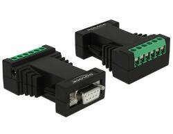 Delock Átalakító 1 x RS-232 soros port 1 x RS-422/485 soros porthoz, ESD védelemmel 15 kV túlfeszült (87686)