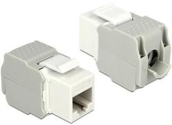 Delock Keystone Module RJ45 female > LSA Cat. 6 UTP white (86341)