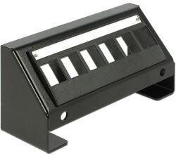 Delock Keystone falra szerelhető Multimédia keret 6 Port (86268) - dellaprint