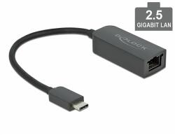Delock USB Type-C adapter apa 2, 5 Gigabit LAN kompakt (66645)