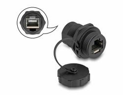 Delock RJ45 Cat. 6A toldó lezáró kupakkal IP67 por- és vízhatlan (87246)