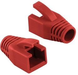 LogiLink Modular RJ45 Plug Cable Boot 8mm red, 50pcs (MP0035R)