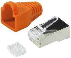 LogiLink Modular Plug RJ45 Cat. 6 STP, orange, 100pcs (MP0022O)