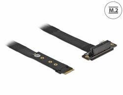 Delock M. 2 kulcs M - PCIe x4 NVMe adapter hajlított 20 cm hosszú kábellel (64132) - dellaprint