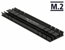 Delock Hűtőborda lapos 100 mm M. 2 Modul fekete (18286)
