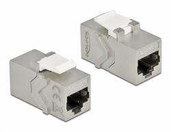 Delock Keystone modul, RJ45-aljzat - RJ45-aljzat, Cat. 6A (86996)