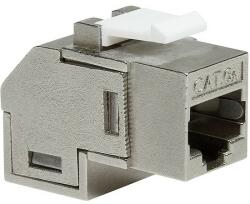 LogiLink Keystone Coupler Cat. 6A STP, 2xRJ45, 90 angled, shielded (NK4025)