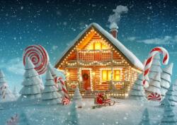 Bluebird Puzzle 90130 - Christmas Cottage - 500 db-os puzzle