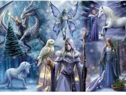 Bluebird Puzzle 90561 - Anne Stokes - Winter Fantasy - 1000 db-os puzzle (90561)