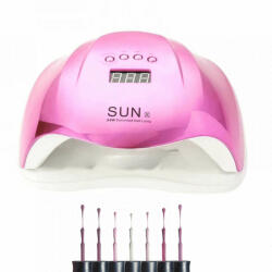 Sun X UV/LED műkörmös lámpa - Shiny pink (2001030216)