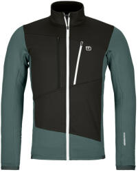 ORTOVOX Fleece Grid Jacket M Mărime: L / Culoare: albastru/gri