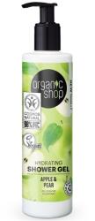 Organic Shop Hydrating tusfürdő almával és körtével - 280ml - gyogynovenybolt