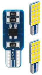 Autolife SMD-T10-18SMD - 2DB-os T10 helyzetjelző - CANBUS 12V (19223)