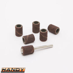 HANDY 10125-09 mini hengeres csiszoló szett egyenes csiszolóhoz, Ø 3.1 mm (7 darabos) (10125-09)