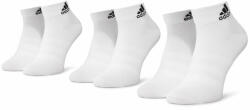 adidas Set de 3 perechi de șosete joase unisex adidas Light Ank 3PP DZ9435 White/White/White