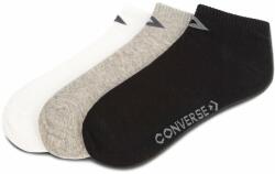 Converse Set de 3 perechi de șosete joase unisex Converse E747A-3020 Alb