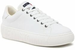 Tommy Jeans Sneakers Tommy Jeans Canvas Outsole EM0EM01160 White YBR Bărbați