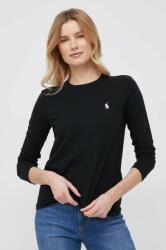 Ralph Lauren pamut hosszúujjú fekete, 211898699 - fekete L