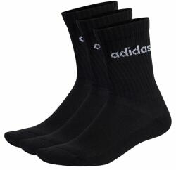 adidas Unisex Magasszárú Zokni adidas Linear Crew Cushioned Socks 3 Pairs IC1301 black/white 34_36 Férfi