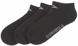 Converse Set de 3 perechi de șosete medii de damă Converse E751B-3012 Negru