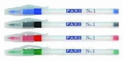 PAX Golyóstoll 0, 7mm, kupakos Pax No. 1, írásszín zöld (PAX4030033) - tintasziget
