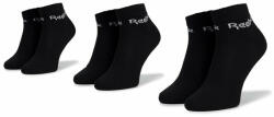 Reebok Set de 3 perechi de șosete joase unisex Reebok Act Core Ankle Sock 3p FL5226 Black