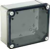 Schneider Electric Abs box ip66 ik07 ral7035 int. h150w105d80 ext. h164w121d87 transp. cover h20 - Cutii din material izolant si accesorii - thalassa - Thalassa tbs - NSYTBS16128T (NSYTBS16128T)