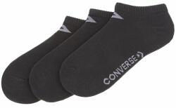 Converse Set de 3 perechi de șosete medii de damă Converse E751B-3009 Negru