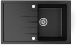  Gránit mosogatótálca - NERO Eris - matt fekete (E785495CM0)