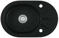 Gránit mosogató - EOS Zia - fekete (Z665430C-0)
