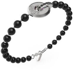  Guess JUMB04060JWSTBKXS unisex karkötő onyx kövekkel JUMB04060JWSTBKXS