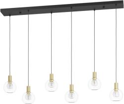 EGLO 390281 Terque függeszték, fekete, 3060 lm, 3000K melegfehér, beépített LED, 6x5, 4W, IP20 (390281)