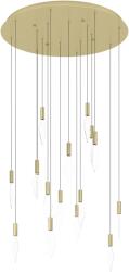 EGLO 390361 Mirador függeszték, arany, 5440 lm, 3000K melegfehér, beépített LED, 16x3, 3W, IP20 (390361)