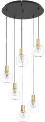 EGLO 390279 Terque függeszték, fekete, 3060 lm, 3000K melegfehér, beépített LED, 6x5, 4W, IP20 (390279)