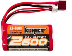 KONECT Li-Ion akkumulátor 7.4V 2600mA 15C (KN-LI0742600)