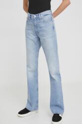 Calvin Klein Jeans farmer női, magas derekú - kék 26/30 - answear - 36 990 Ft