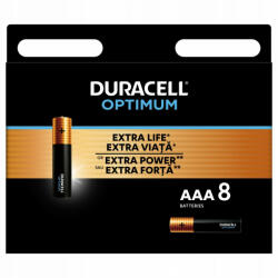 Duracell OPTIMUM AAA LR3 alkáli elemek 8 db (DURBAT2010)