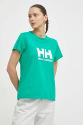 Helly Hansen pamut póló női, zöld - zöld XS