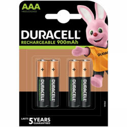 Duracell Újratölthető elemek Duracell újratölthető AAA 900MAH HR03 buborékfólia 4db (DURBAT1706)