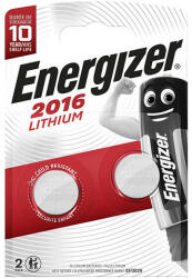 Energizer akkumulátorok ELEKTRONIKUS KÉSZÜLÉKEKHEZ CR2016 Buborékfólia 2 db (ENEBAT2080)