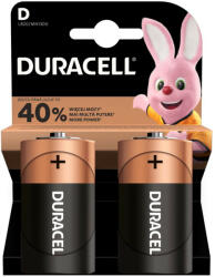 Duracell Basic D LR20 alkáli elemek buborékfólia 2 db (DURBAT1050)