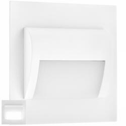 idealed Decorus 9 LED 1, 2W fehér PROVERO lépcsőházi lámpatest, hideg (KOBOPR0521D)