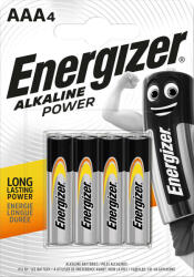Energizer AAA alkáli elemek LR03 MN2400 1, 5V buborékfólia 4 db (ENEBAT1005)