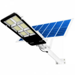 Basic LED napelemes utcai lámpa 600W 6500K LÁMPA tartóval és távirányítóval (HATSOL0104)