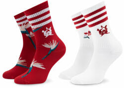 adidas Hosszú női zokni adidas Thebe Magugu Crew Socks 2 Pairs HK0354 Fehér 43_45 Női