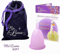 Me Luna Cupa menstruală Me Luna Soft L cu tijă roz (MELU020)
